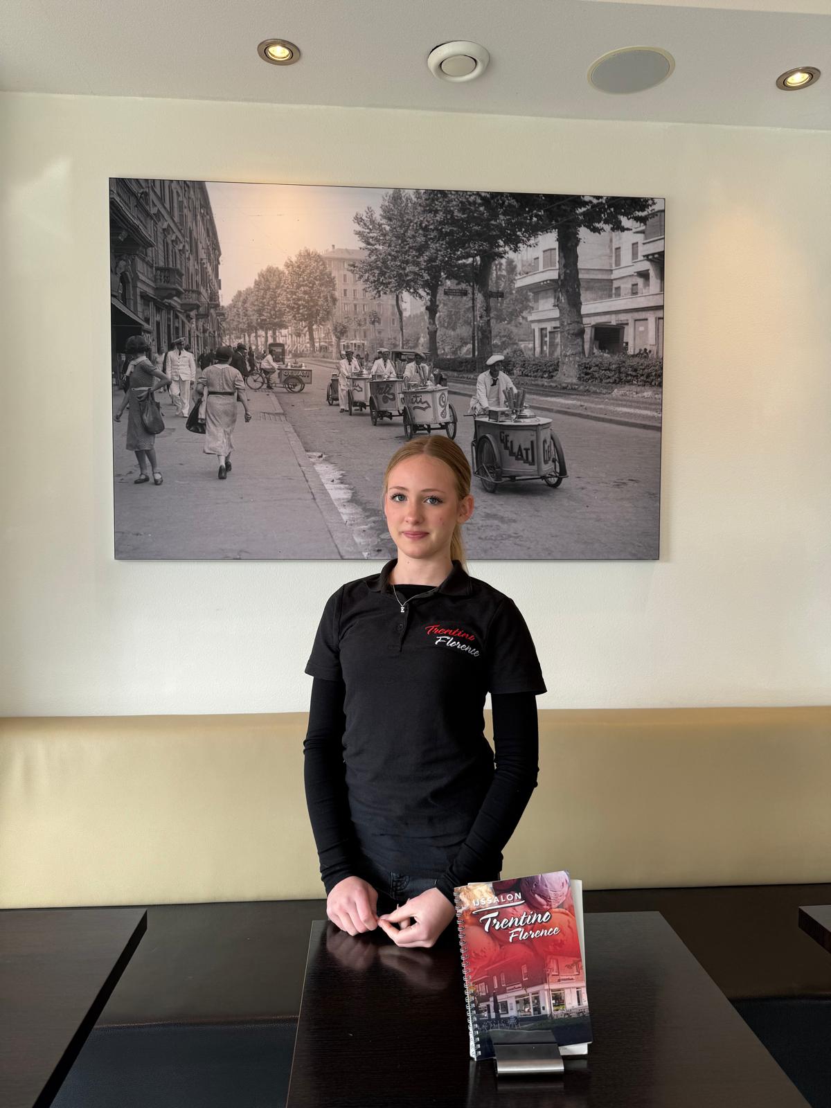 Medewerker IJssalon Trentino-Florence