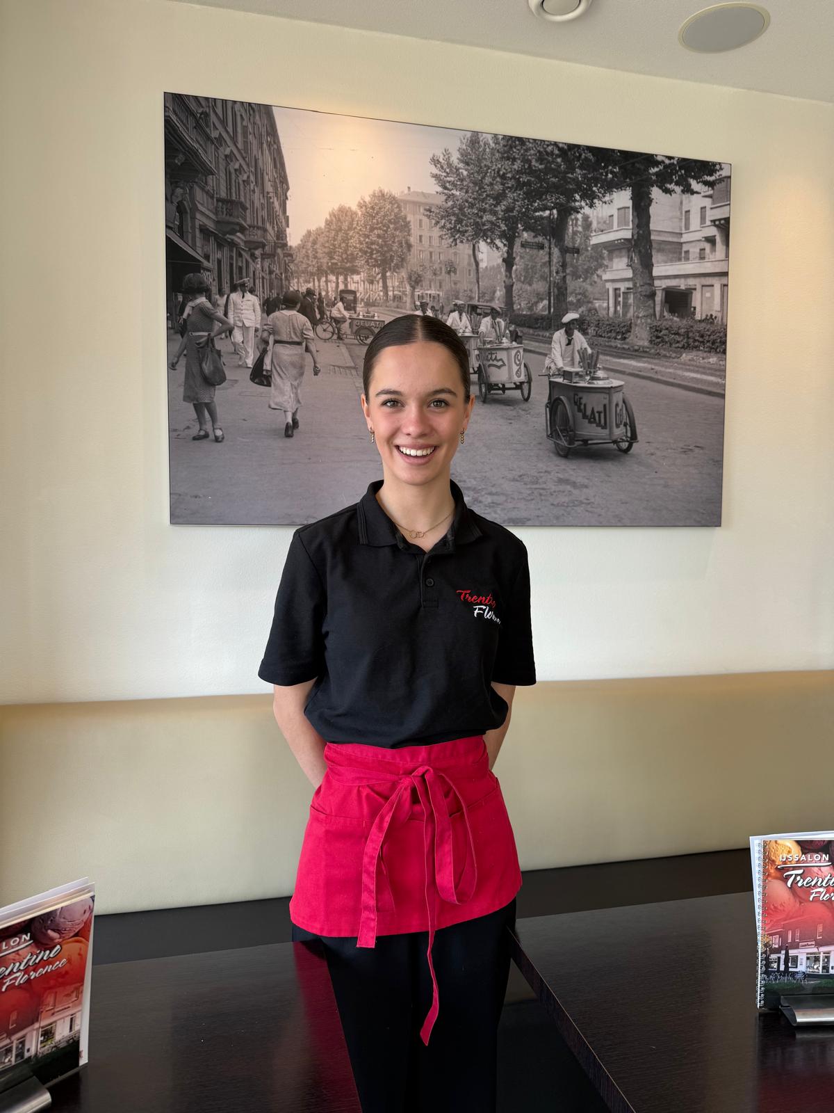 Medewerker IJssalon Trentino-Florence